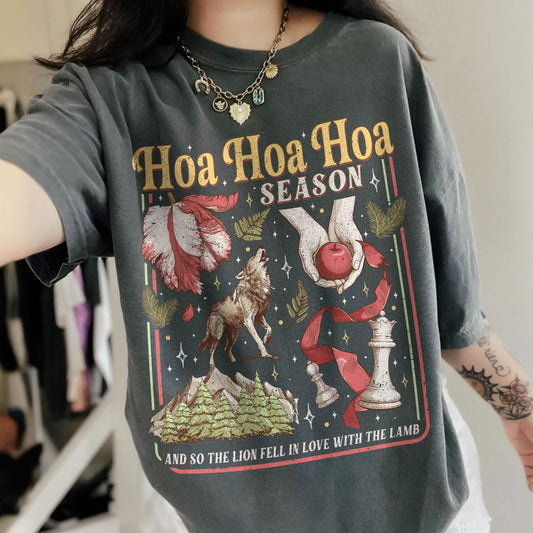 Hoa Hoa Hoa Season Twilight Vampires Inspired Shirt Comfort Colors PTS1680