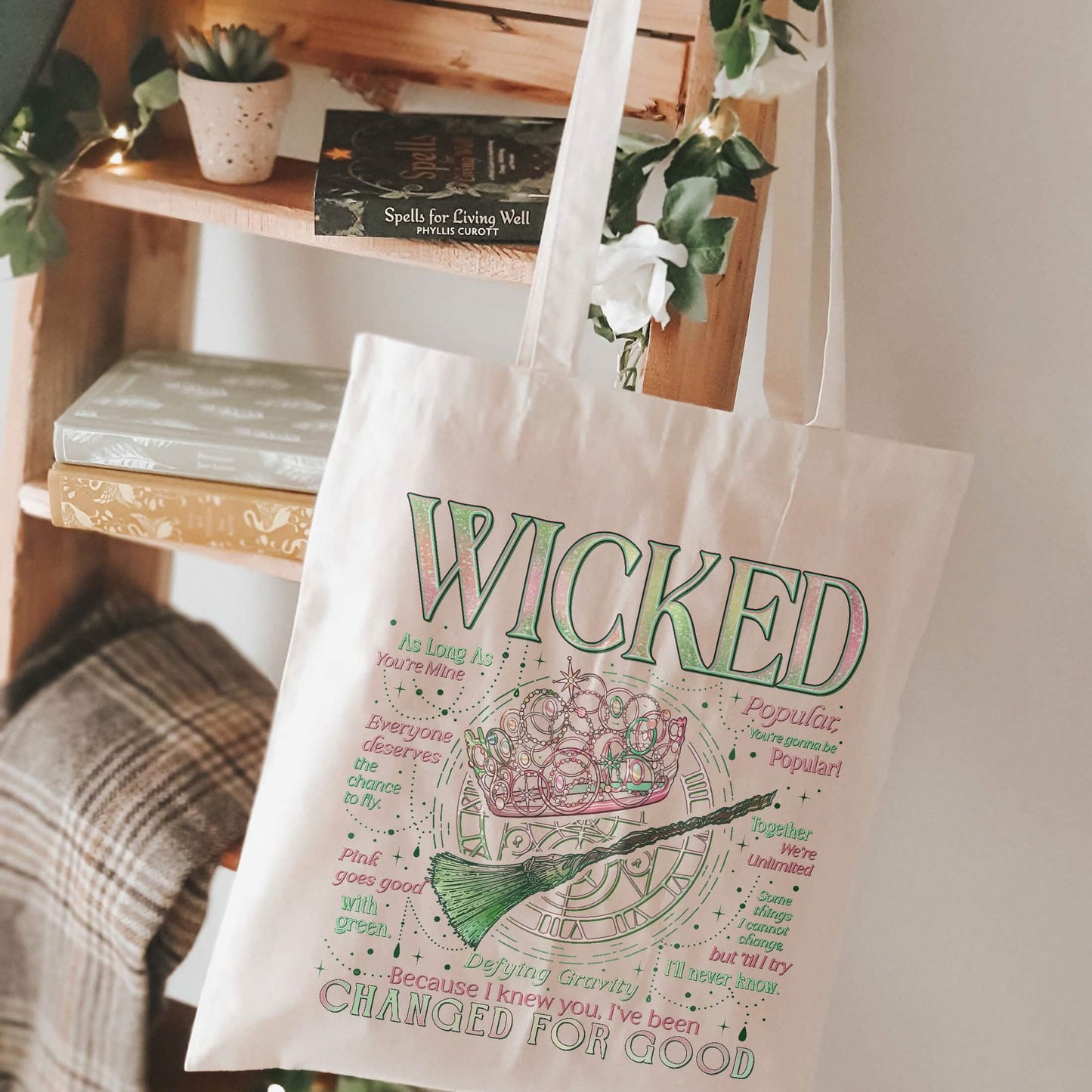 Wicked Changed For Good Tote Bag PTS1514
