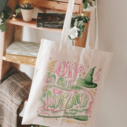 Wicked Off To See The Wizard Tote Bag PTS1784