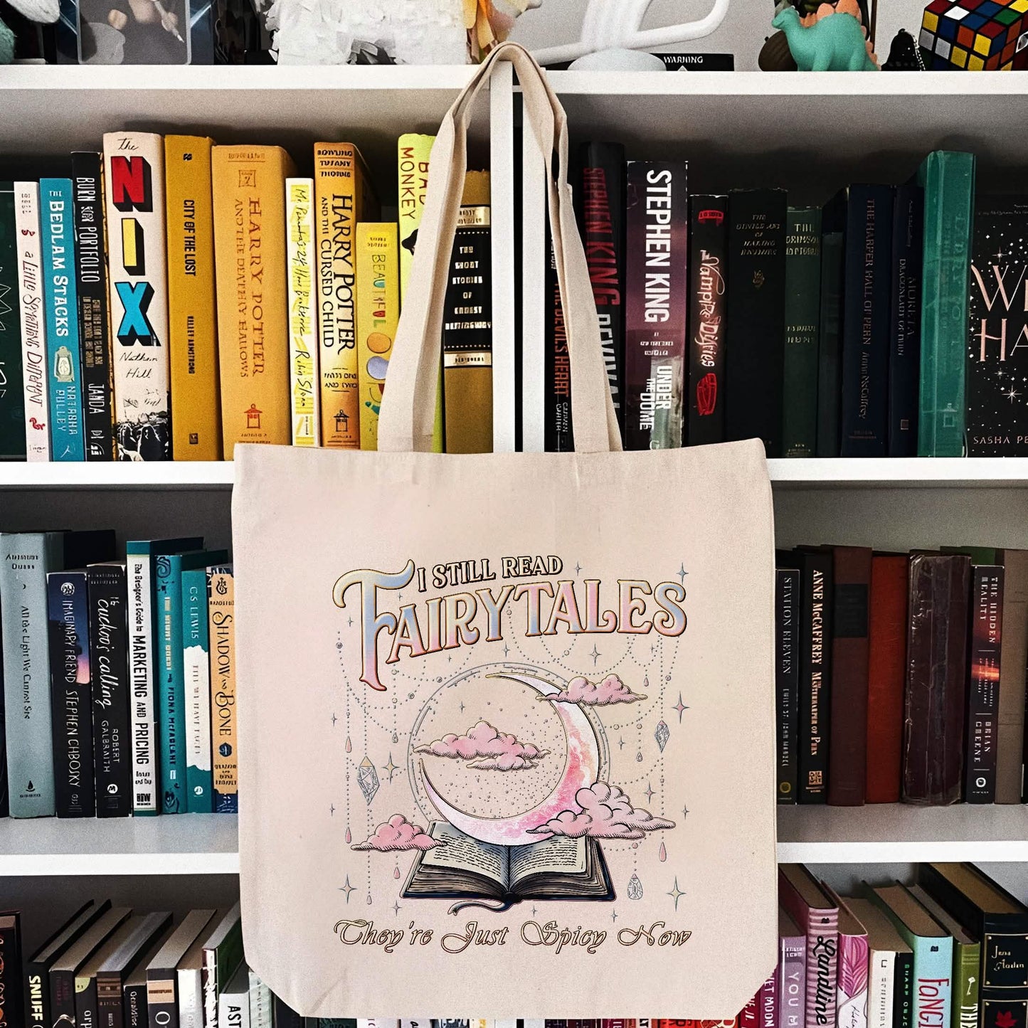 I Still Read Fairy Tales Spicy Tote Bag PTS1222