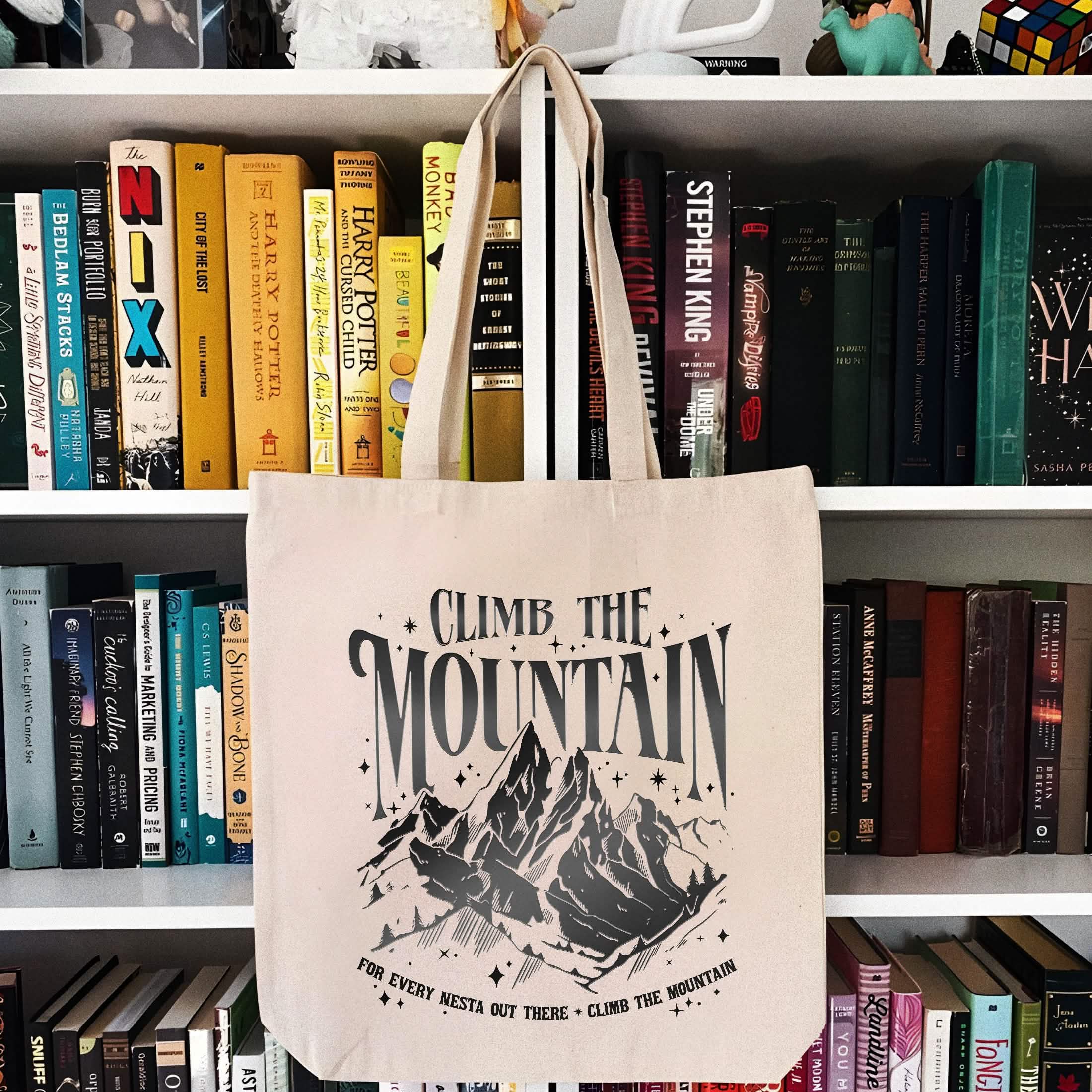ACOSF Climb The Mountain Nesta SJM Fan Tote Bag PTS139