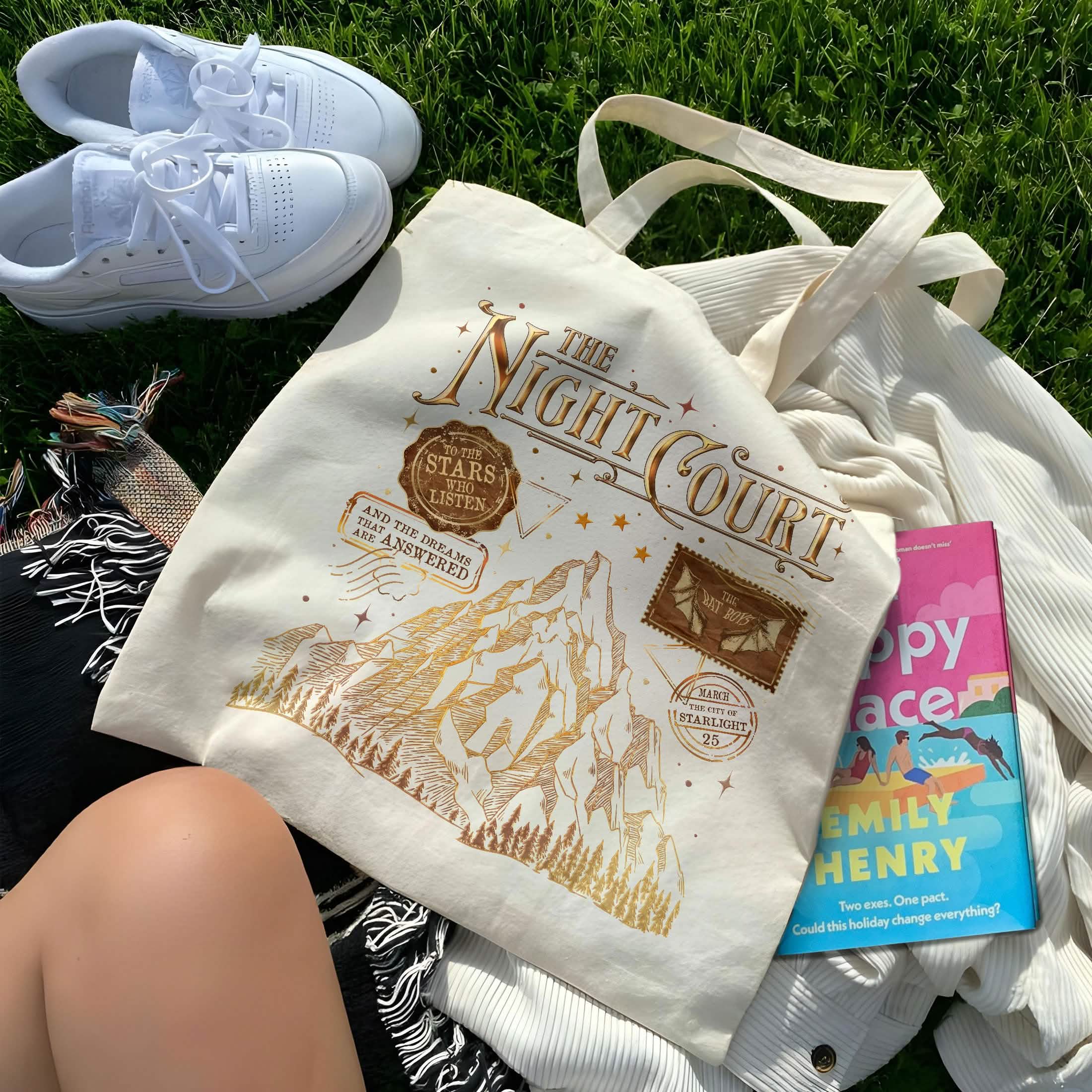 Acotar The Night Court Stamp Tote Bag PTS1177