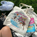 Knott’s Harbor Happy Place Book Tote Bag PTS1271