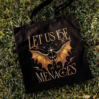 Onyx Storm Let Us Be Menaces Tote Bag PTS1065