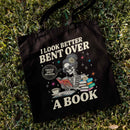 Acotar Reader I Look Better Bent Over A Book Tote Bag PTS1165