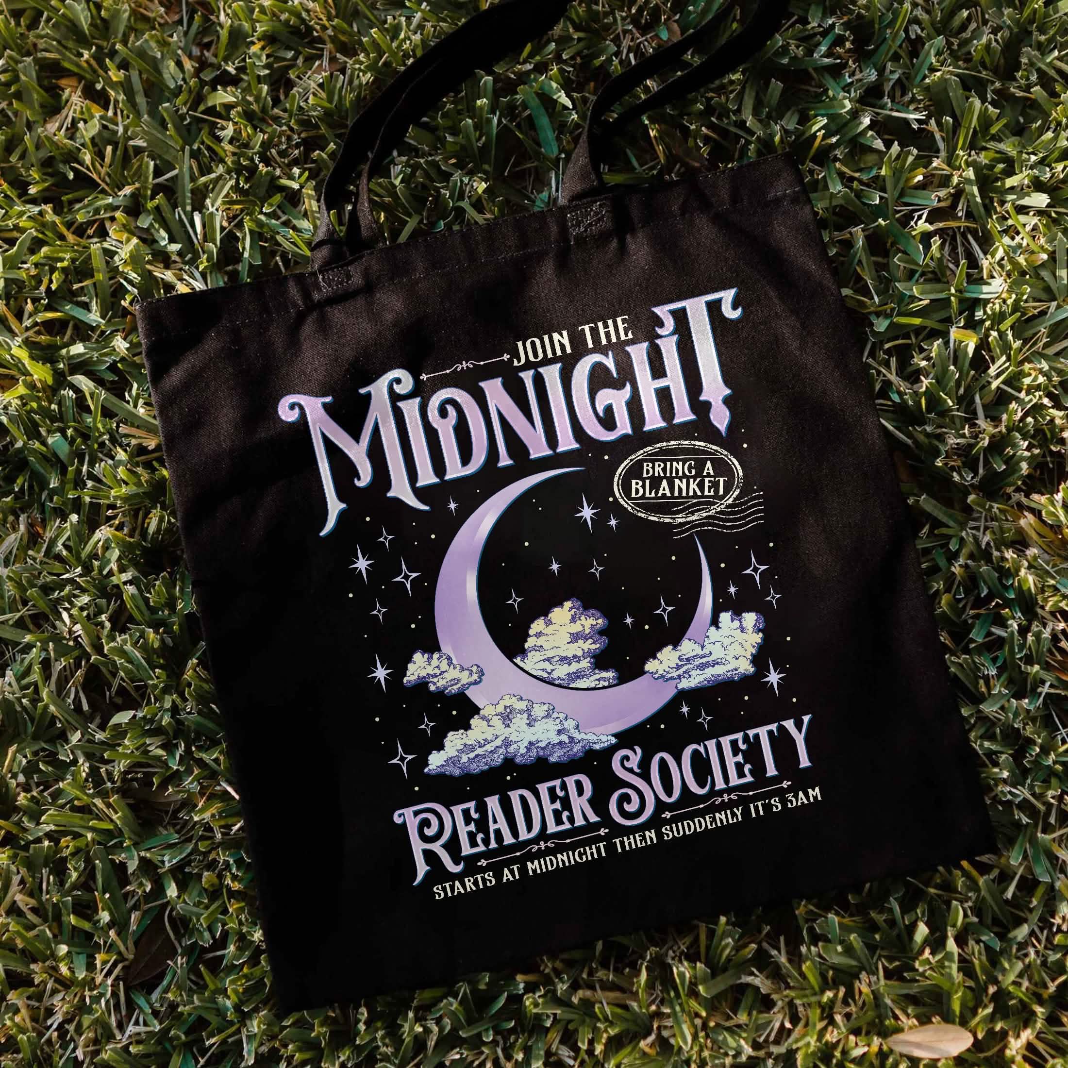 Night Owl Reader Tote Bag PTS1255