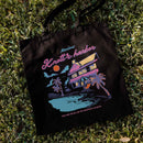 Knott’s Harbor Happy Place Book Tote Bag PTS1271