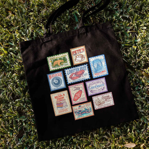 Emily Henry Books Stamp Tote Bag PTS1283