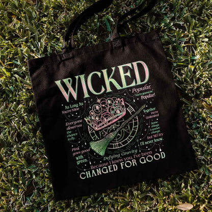 Wicked Changed For Good Tote Bag PTS1514