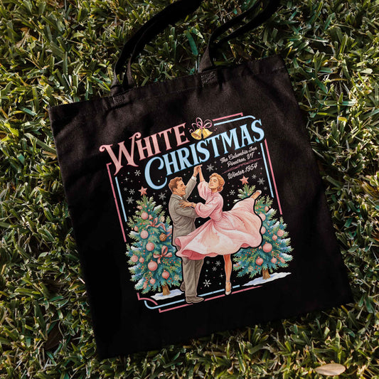 Haynes Sisters White Christmas Tote Bag PTS1909