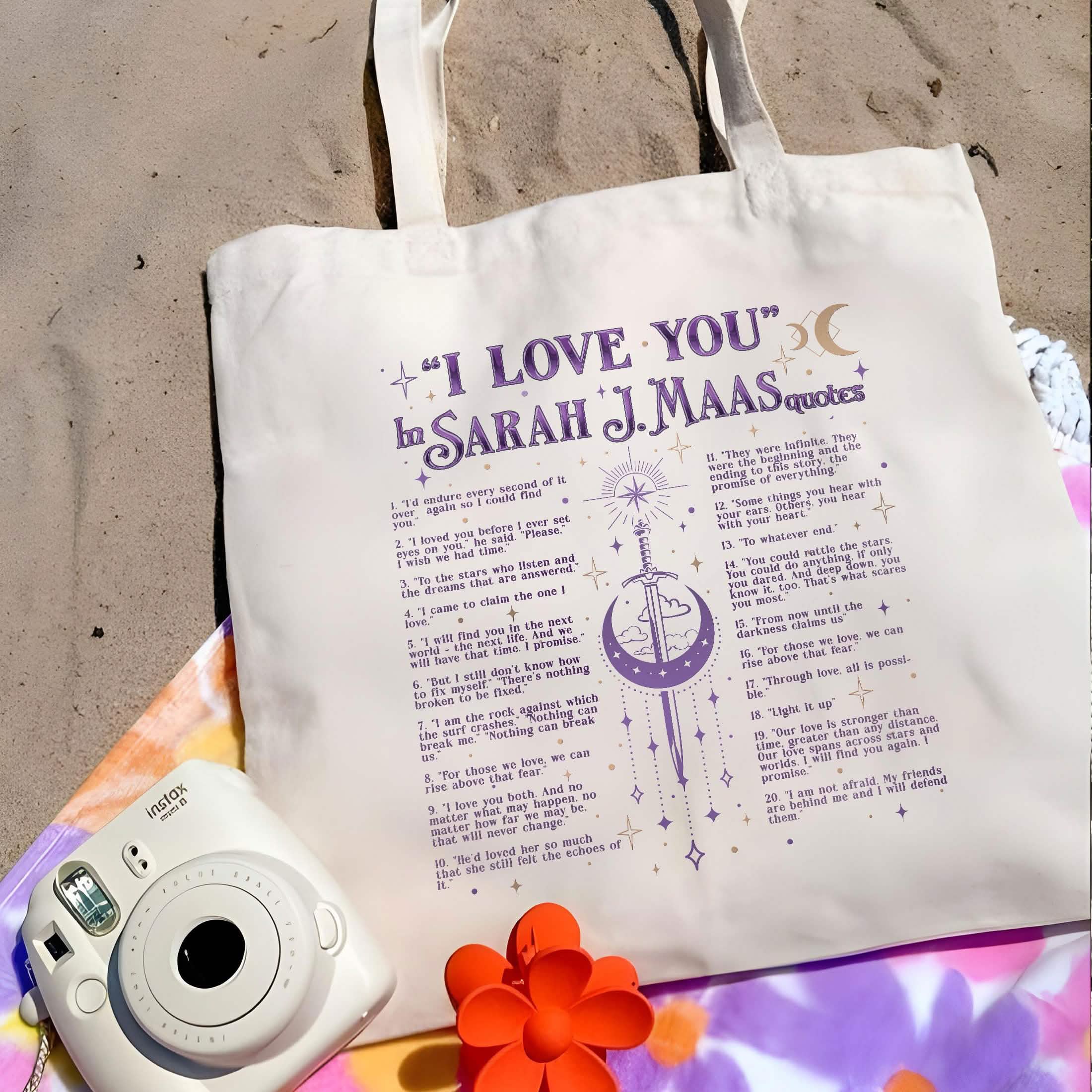 I Love You In SJM Quotes Tote Bag PTS1125