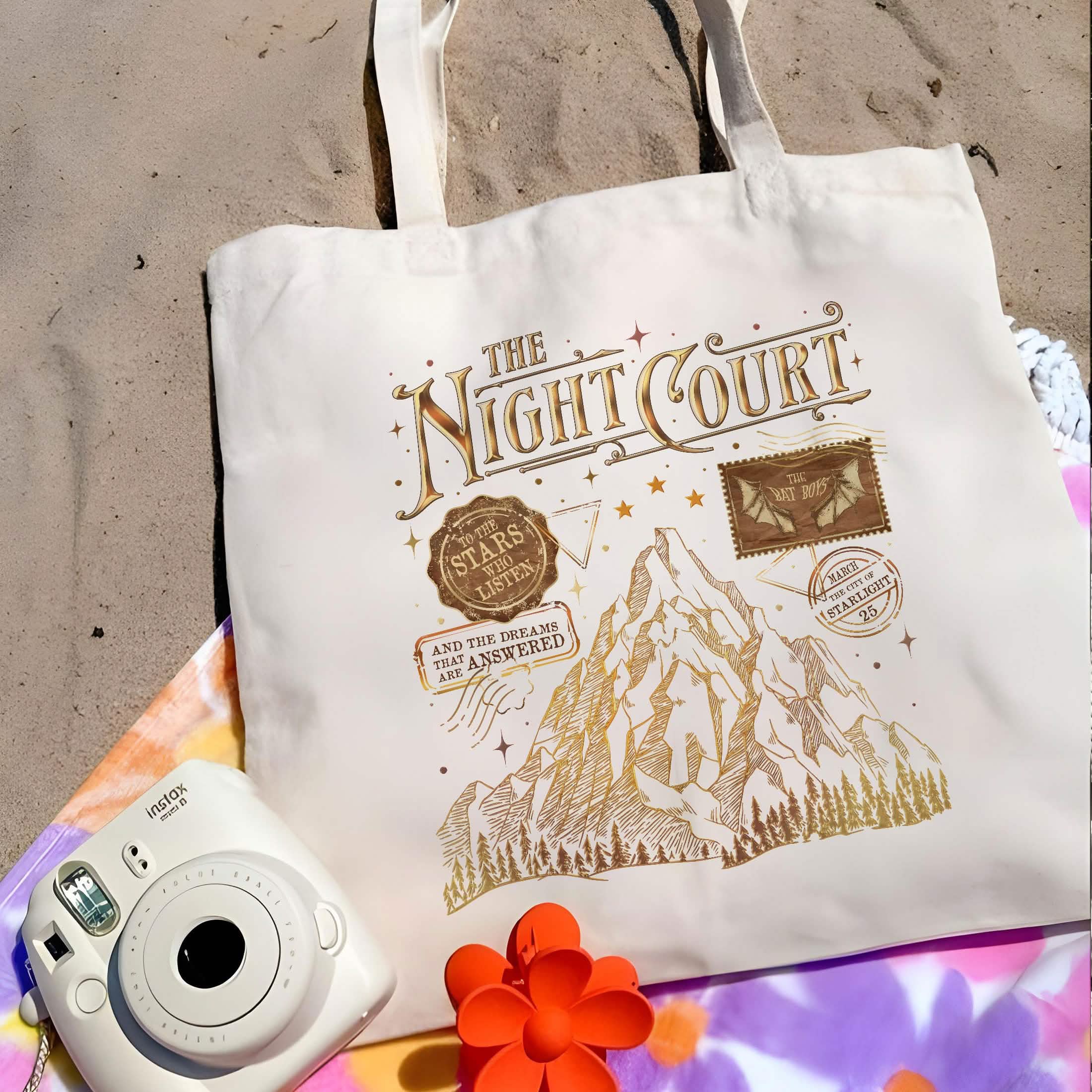 Acotar The Night Court Stamp Tote Bag PTS1177
