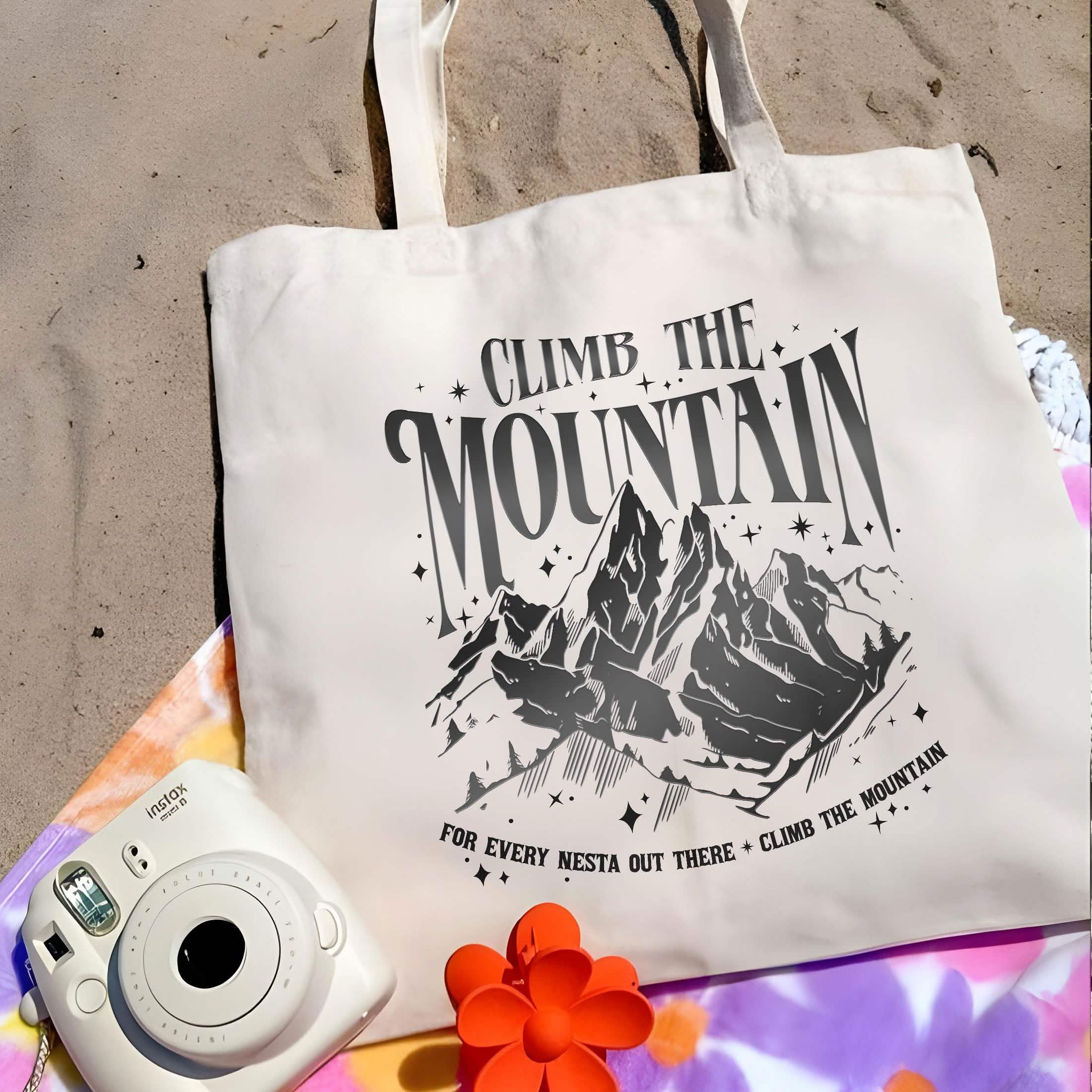 ACOSF Climb The Mountain Nesta SJM Fan Tote Bag PTS139