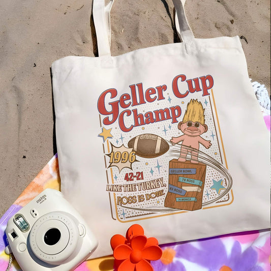 Geller Cup Champ Friendsgiving Reunion Tote Bag PTS1488