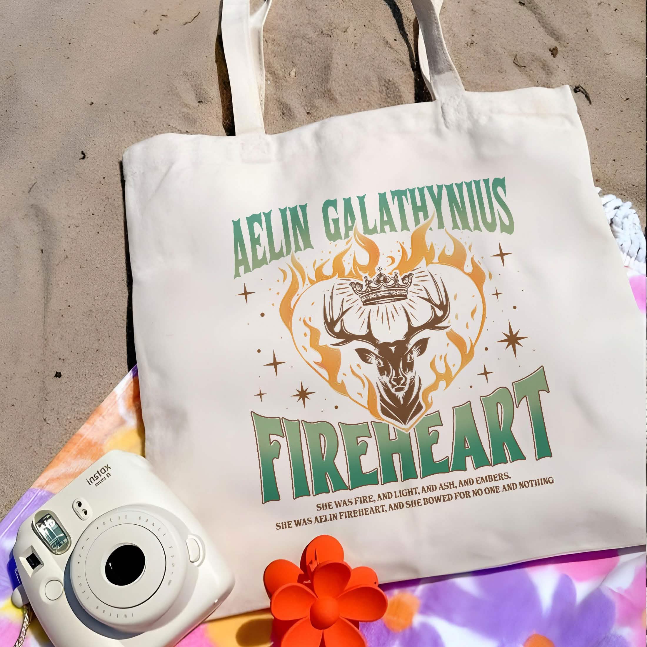 Aelin Galathynius Fireheart Tote Bag PTS453