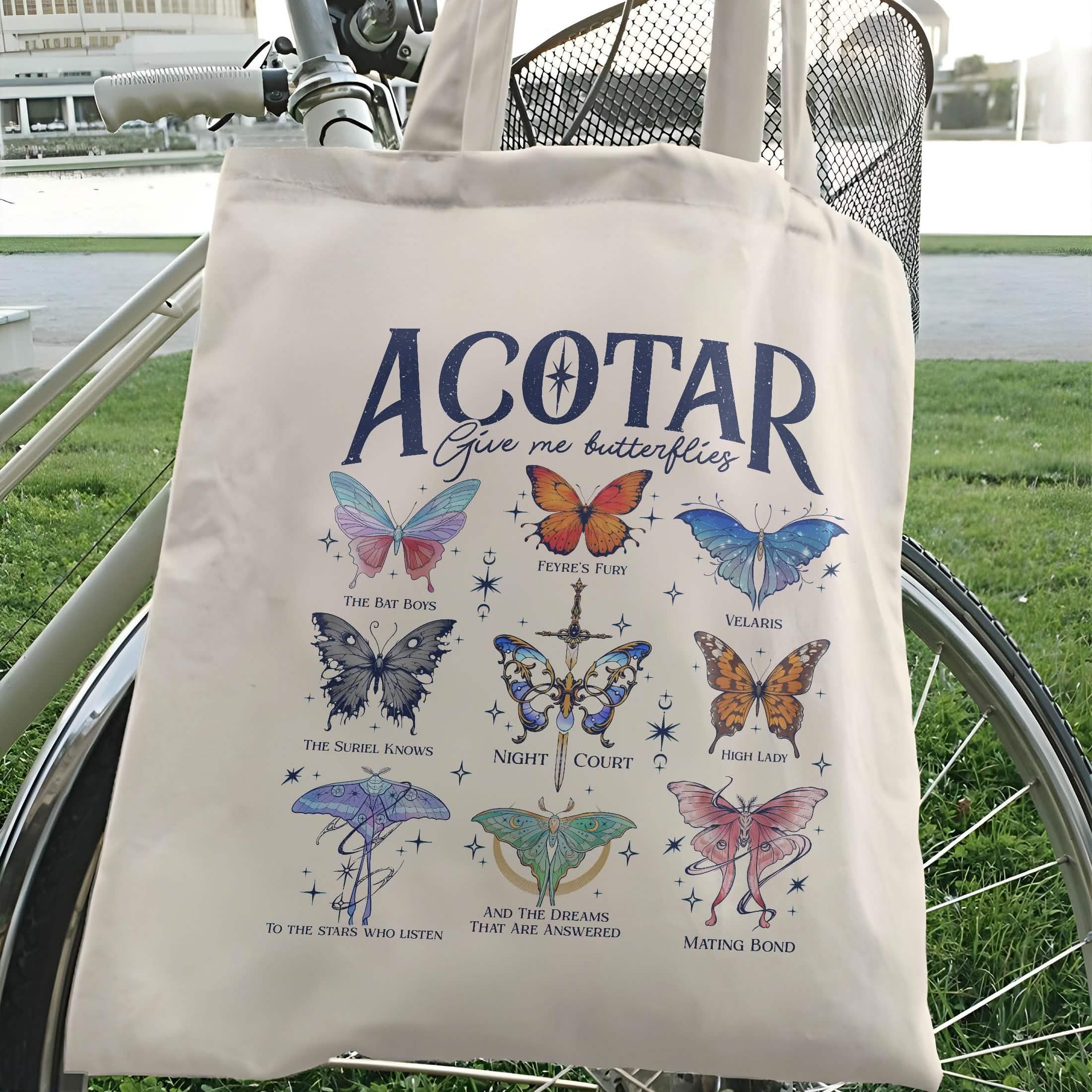 Dragon Moonplume Book Tote Bag PTS1178