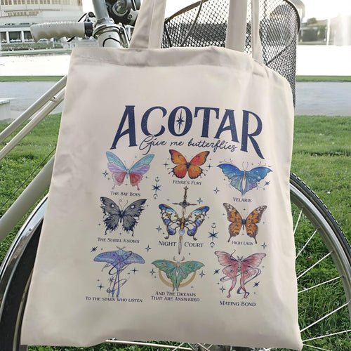 Dragon Moonplume Book Tote Bag PTS1178