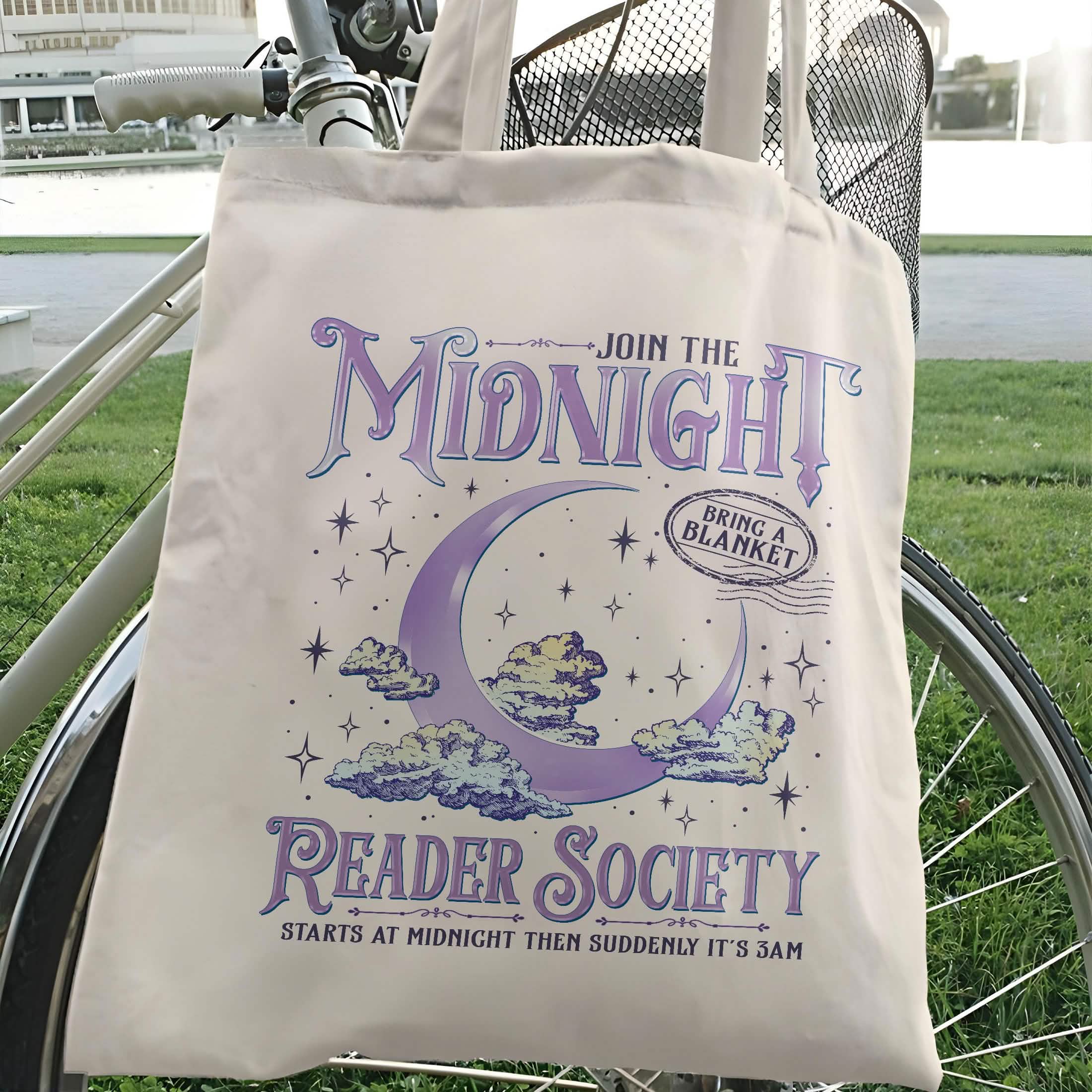 Night Owl Reader Tote Bag PTS1255