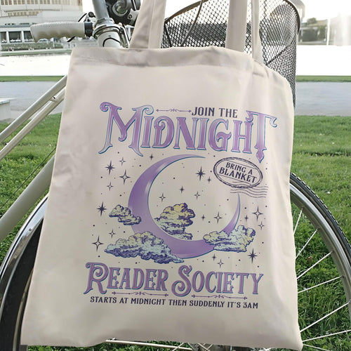 Night Owl Reader Tote Bag PTS1255