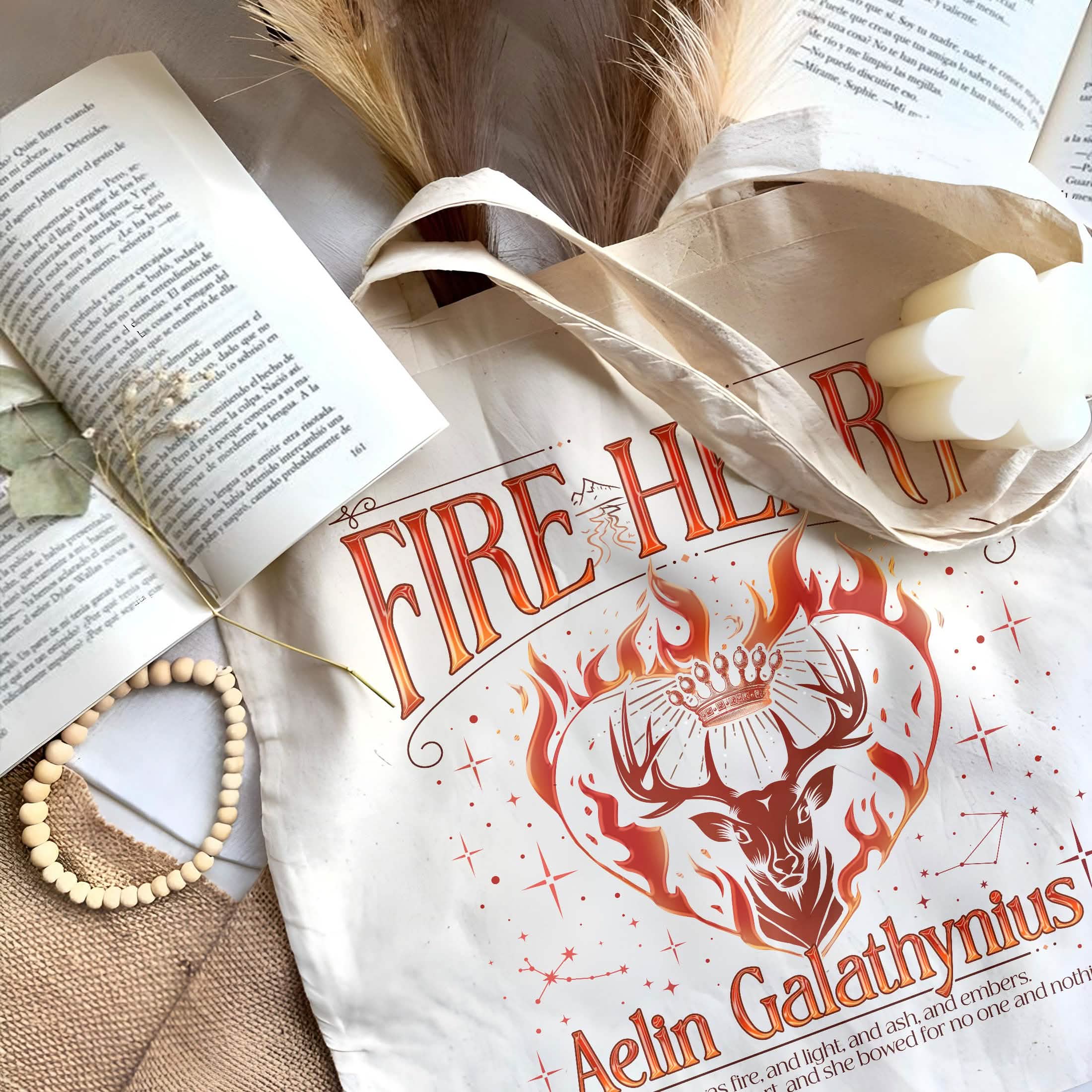 Fireheart TOG Fan Merch Tote Bag PTS920