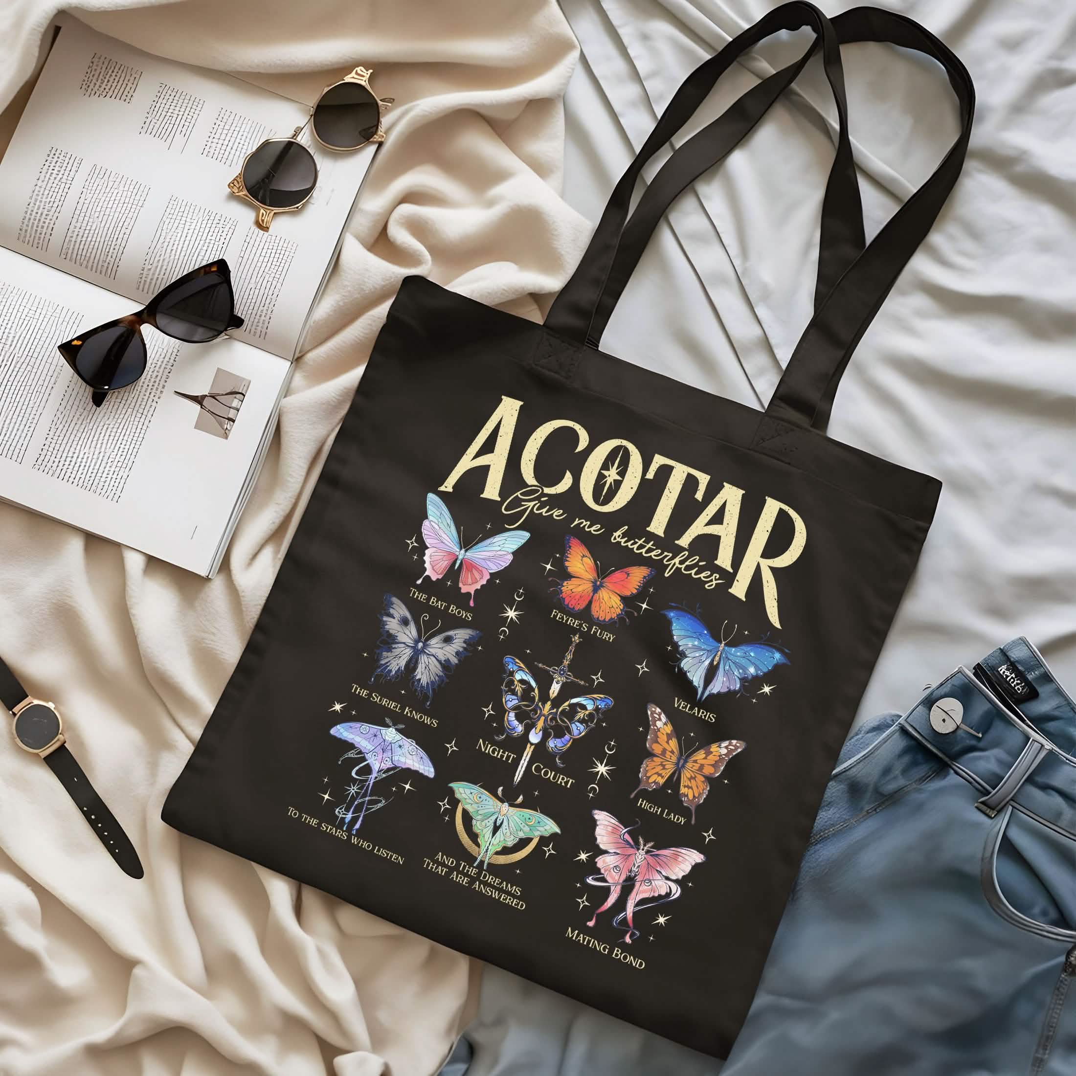 Dragon Moonplume Book Tote Bag PTS1178