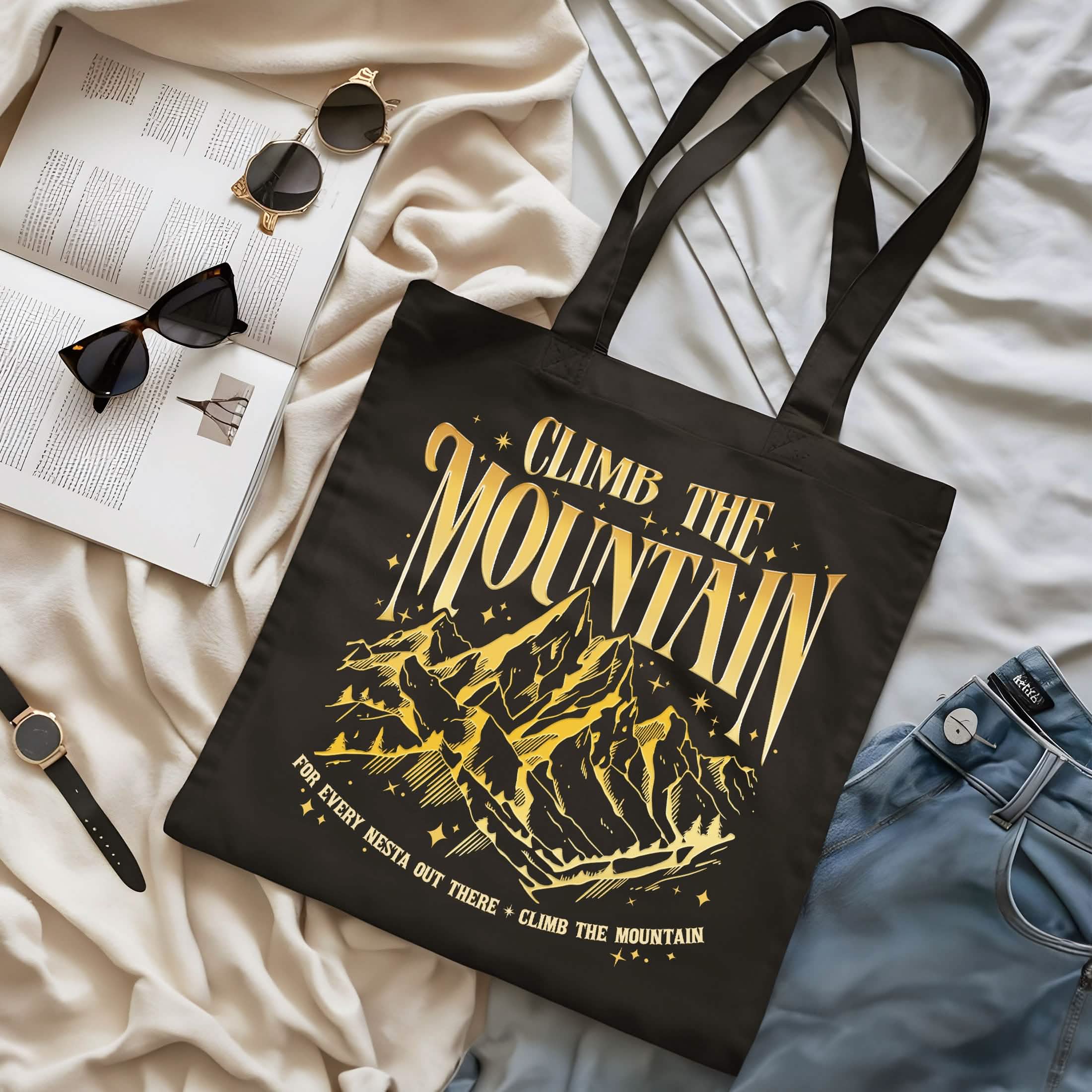 ACOSF Climb The Mountain Nesta SJM Fan Tote Bag PTS139
