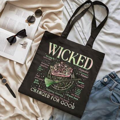 Wicked Changed For Good Tote Bag PTS1514