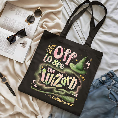 Wicked Off To See The Wizard Tote Bag PTS1784