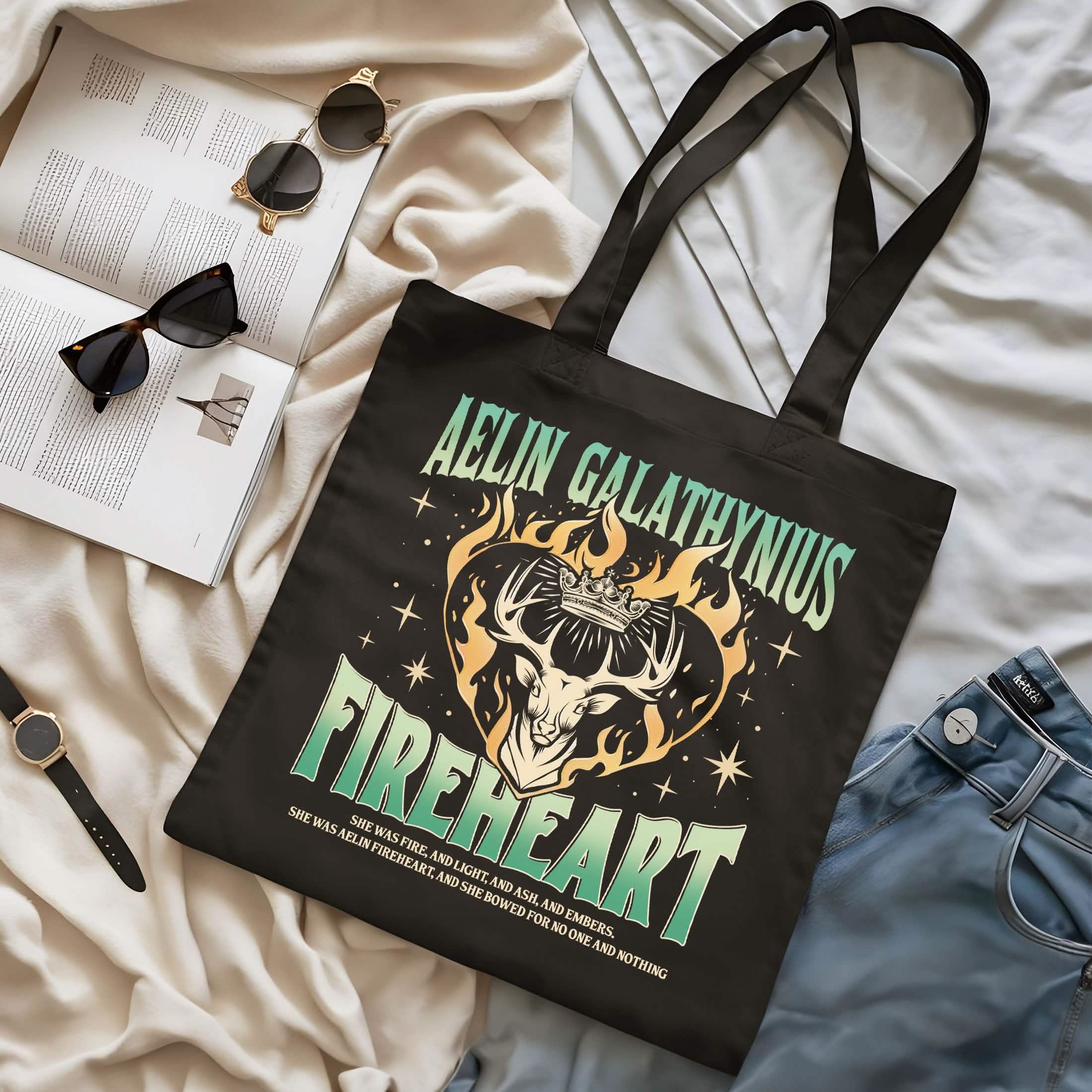 Aelin Galathynius Fireheart Tote Bag PTS453