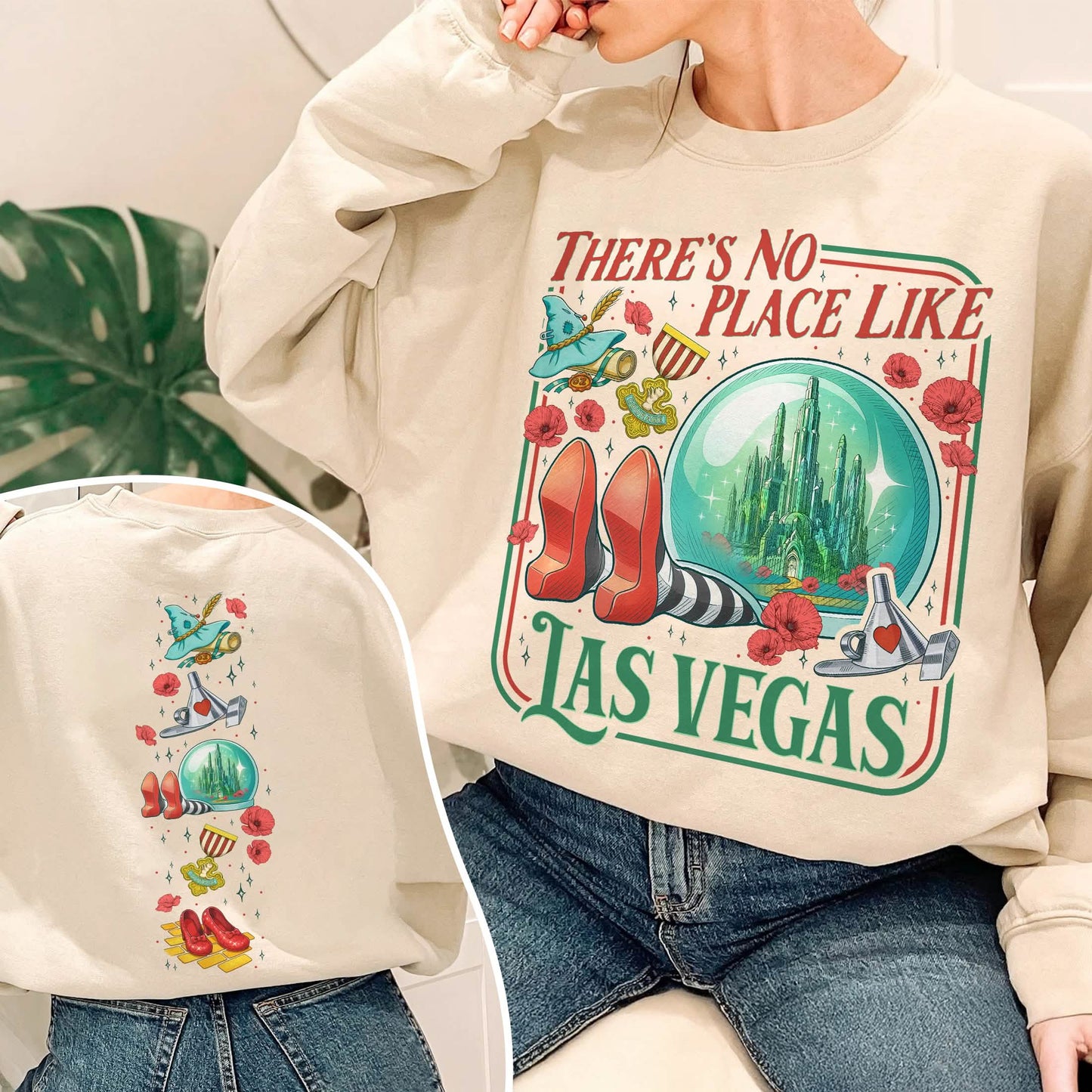 Wicked No Place Like Las Vegas Shirt Sweatshirt PTS1752