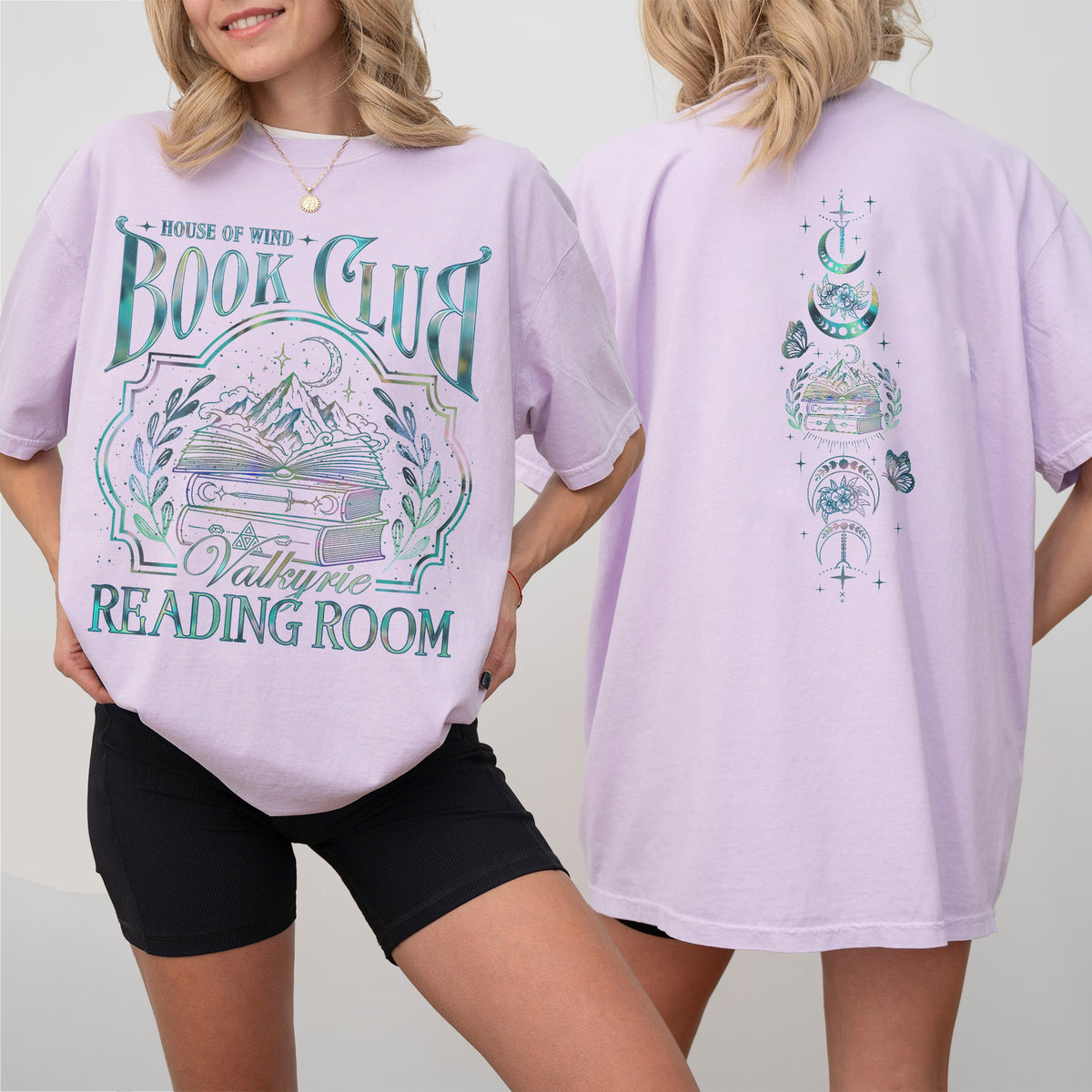Valkyrie Reading Room  Acotar Round Neck Comfort Colors TShirt PTS9059