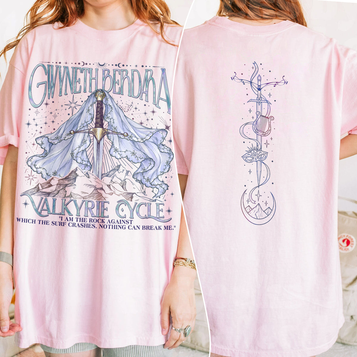 Splintered Harmony Gwyn Valkyrie Cycle Acotar T Shirt Comfort Colors PTS8318