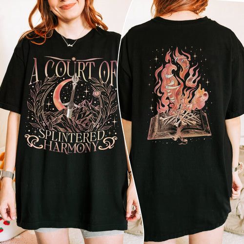 A Court Of Splintered Harmony 2 Sided Comfort Colors TShirt PTS8701