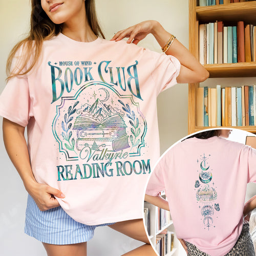 Valkyrie Reading Room  Acotar Round Neck Comfort Colors TShirt PTS9059