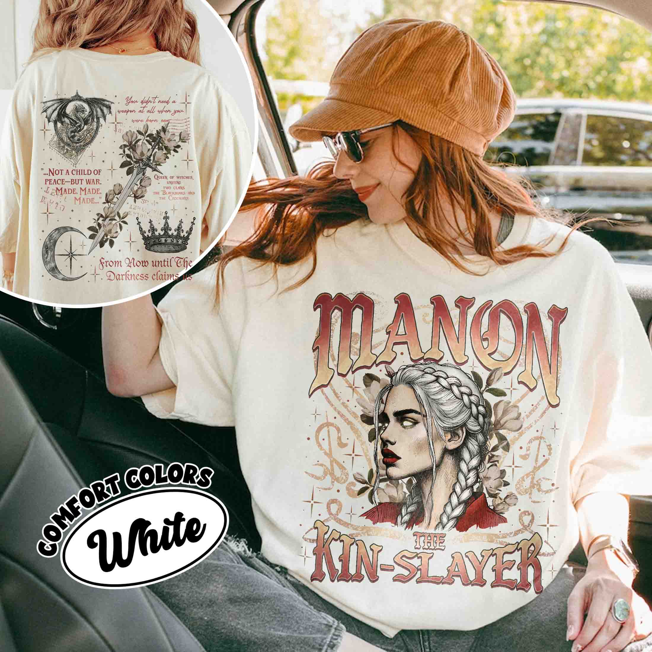 Manon The Kin Slayer Comfort Colors Shirt PTS870