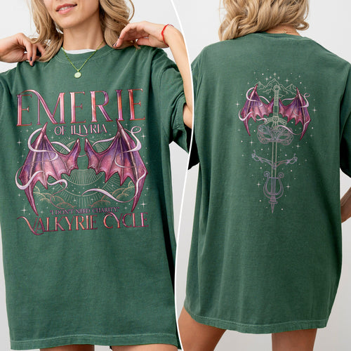 ACOTAR Emerie Of Illyria Two - Sided Comfort Colors TShirt PTS8529
