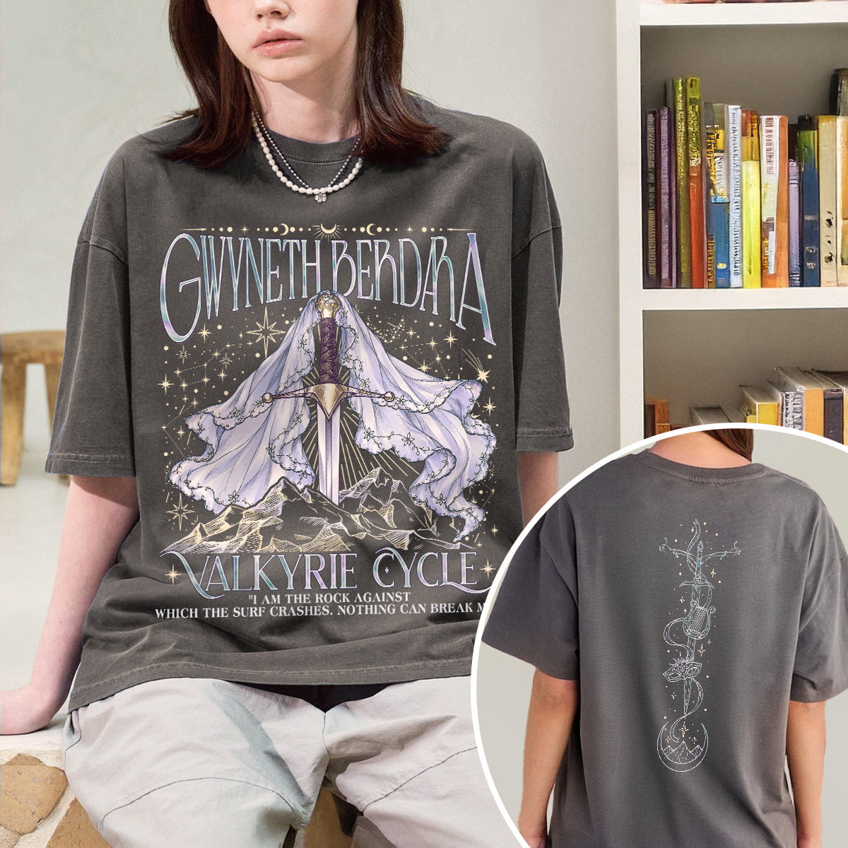 Splintered Harmony Gwyn Valkyrie Cycle Acotar T Shirt Comfort Colors PTS8318