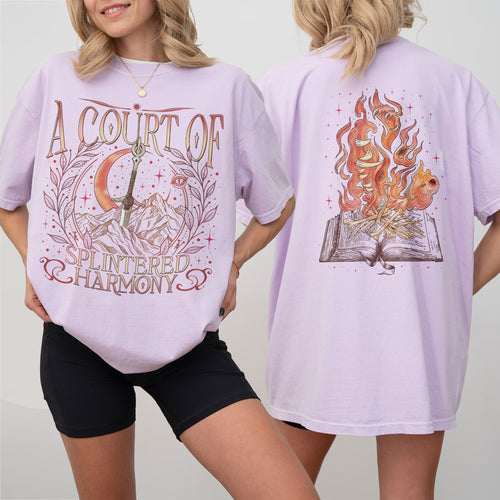 A Court Of Splintered Harmony 2 Sided Comfort Colors TShirt PTS8701