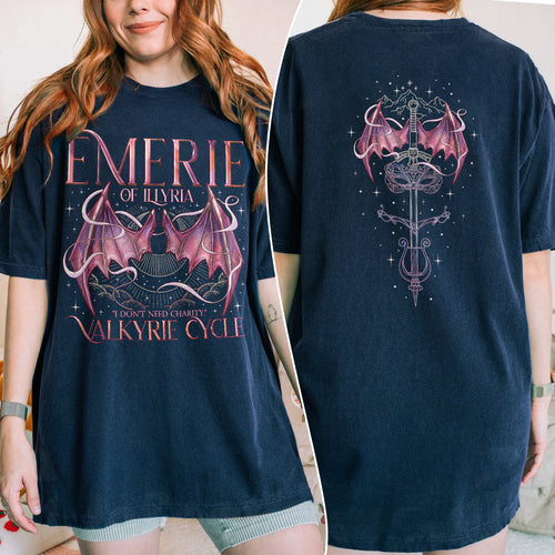 ACOTAR Emerie Of Illyria Two - Sided Comfort Colors TShirt PTS8529