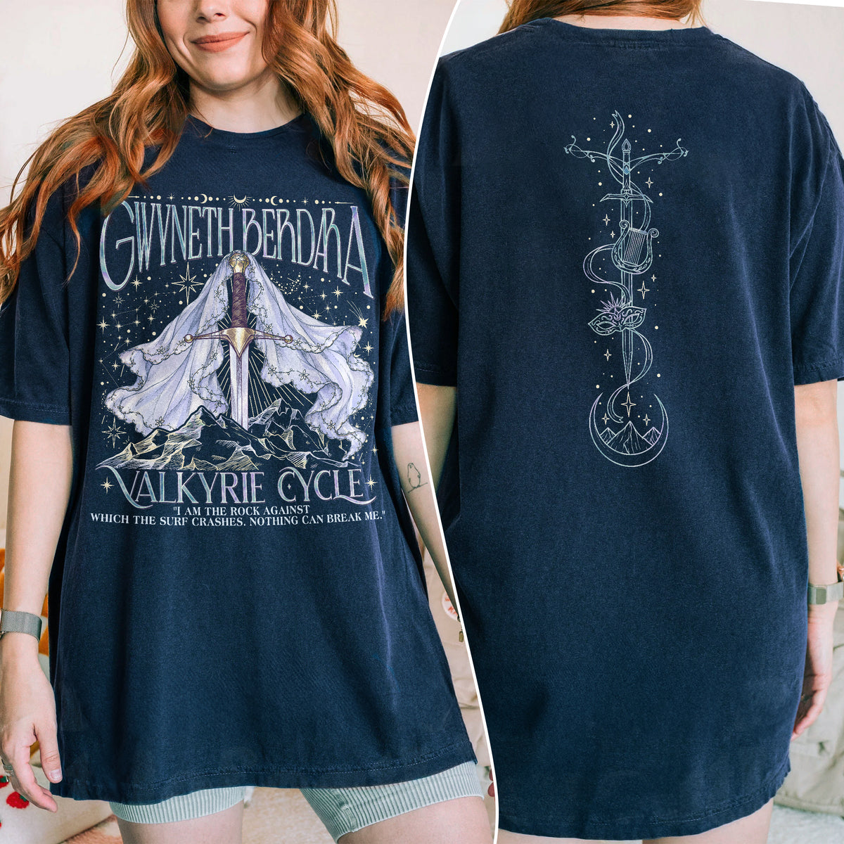 Splintered Harmony Gwyn Valkyrie Cycle Acotar T Shirt Comfort Colors PTS8318