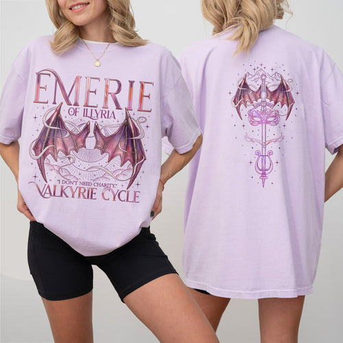 ACOTAR Emerie Of Illyria Two - Sided Comfort Colors TShirt PTS8529