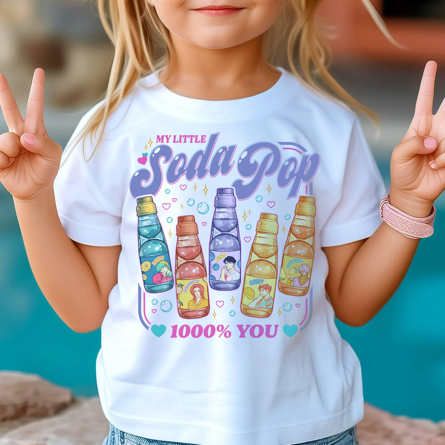 Saja Boys Soda Pop KPDH Youth Shirt Comfort Colors PTS1461