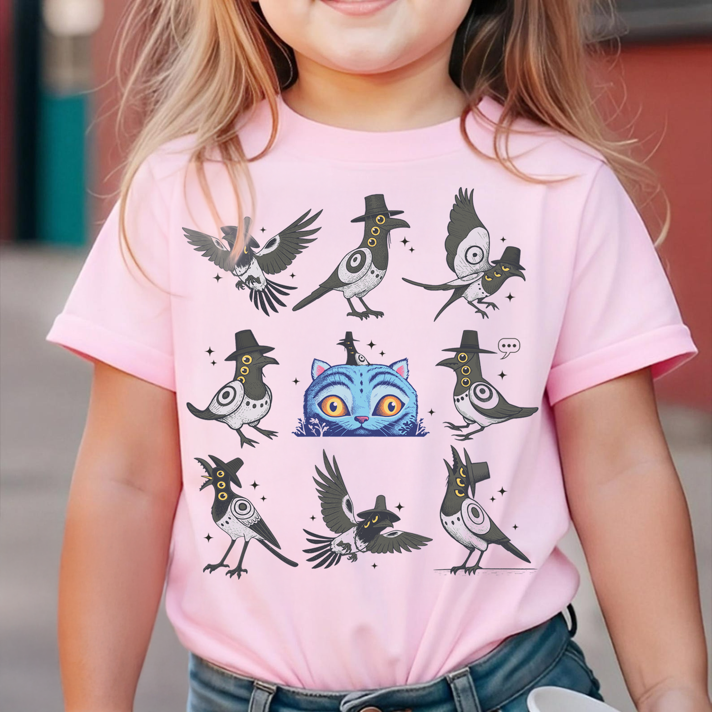 Sussy Bird Demon Hunters Youth Shirt Comfort Colors PTS1500