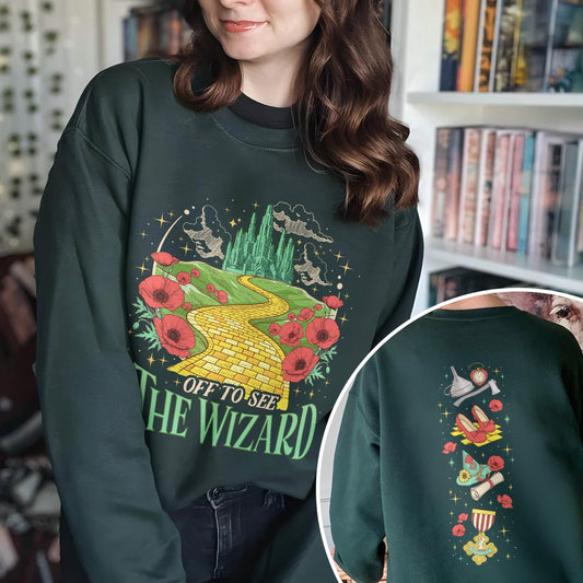 Off To See The Wizard 2 Sided Sweatshirt PTS1842