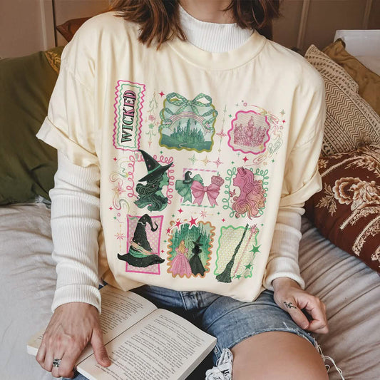 Retro Wicked Comfort Colors Shirt PTS1826