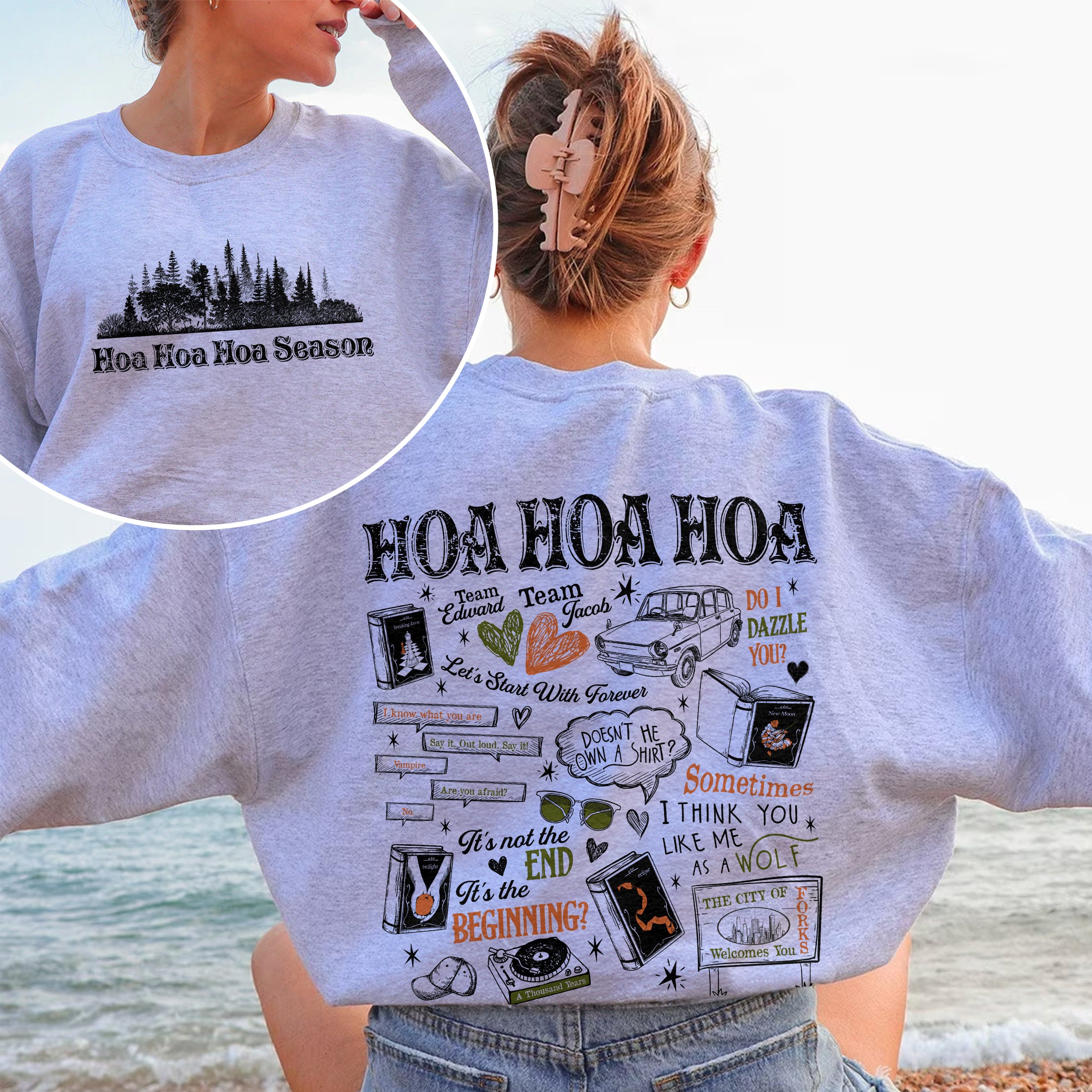 Twilight Hoa Hoa Hoa Season Sweatshirt PTS591